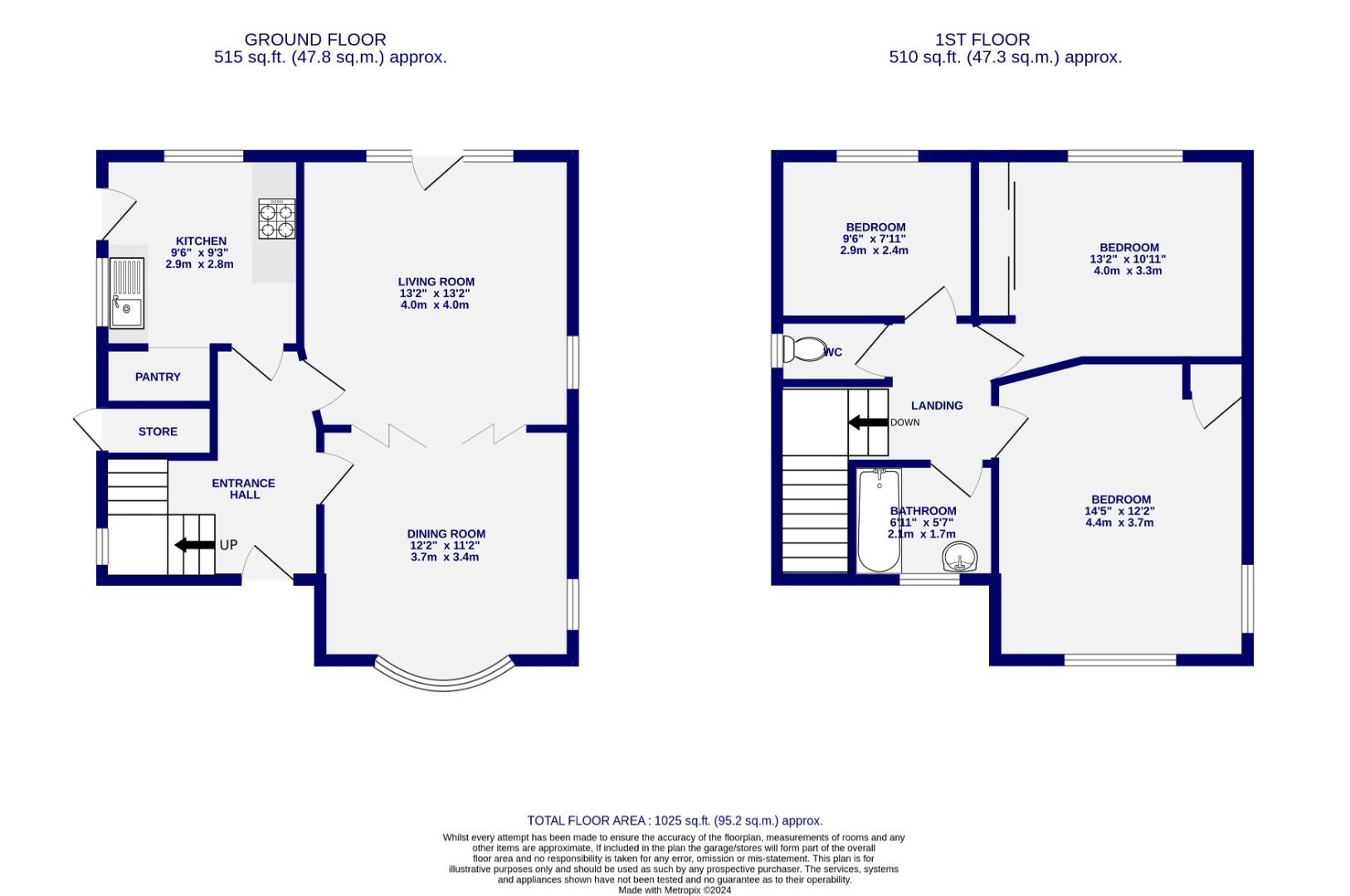 Floorplans For Hobgate, York