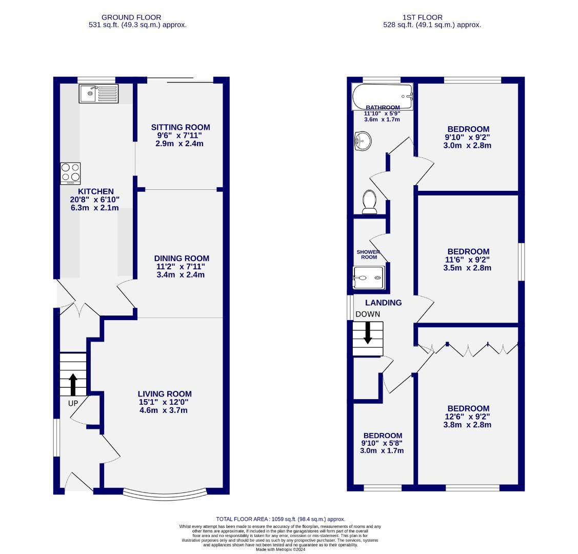 Floorplans For Ploughmans Close, Copmanthorpe, York