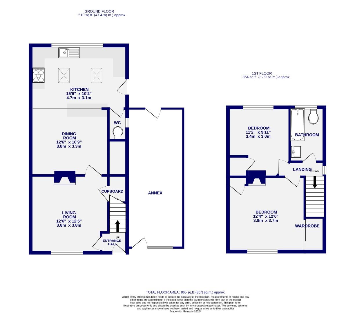 Floorplans For Crombie Avenue, York