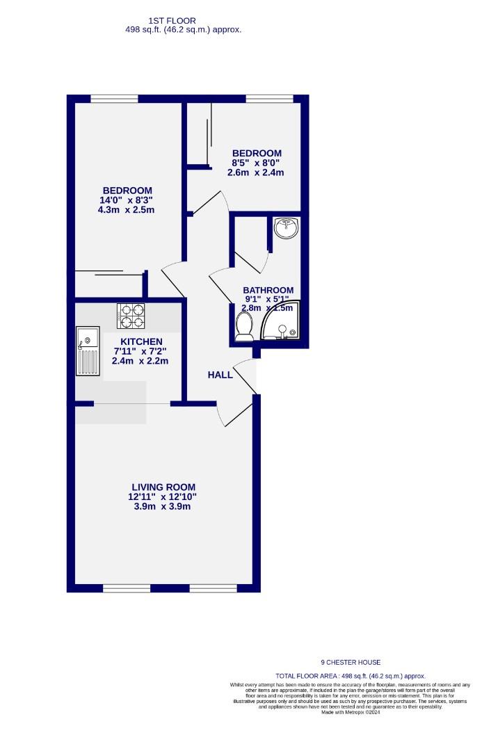 Floorplans For Darwin Close, York