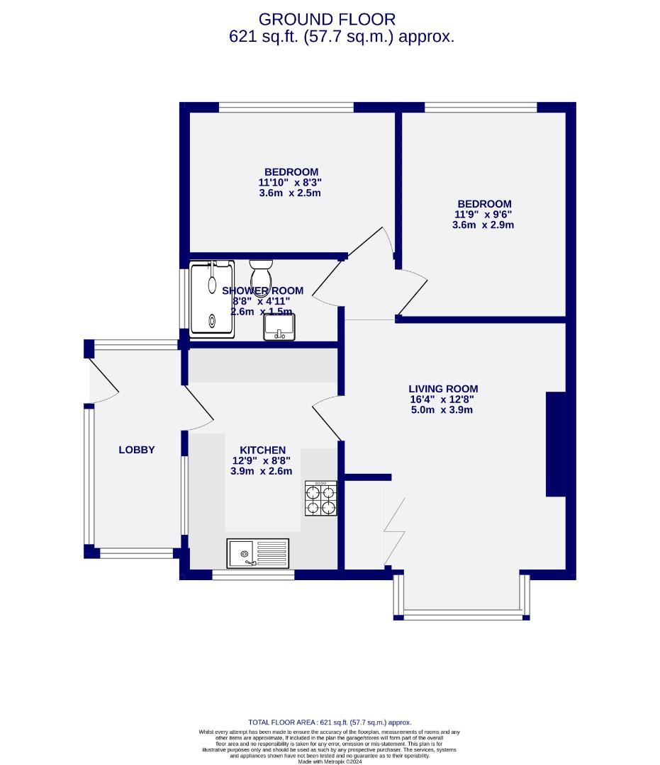 Floorplans For Woodland Way, Huntington, York