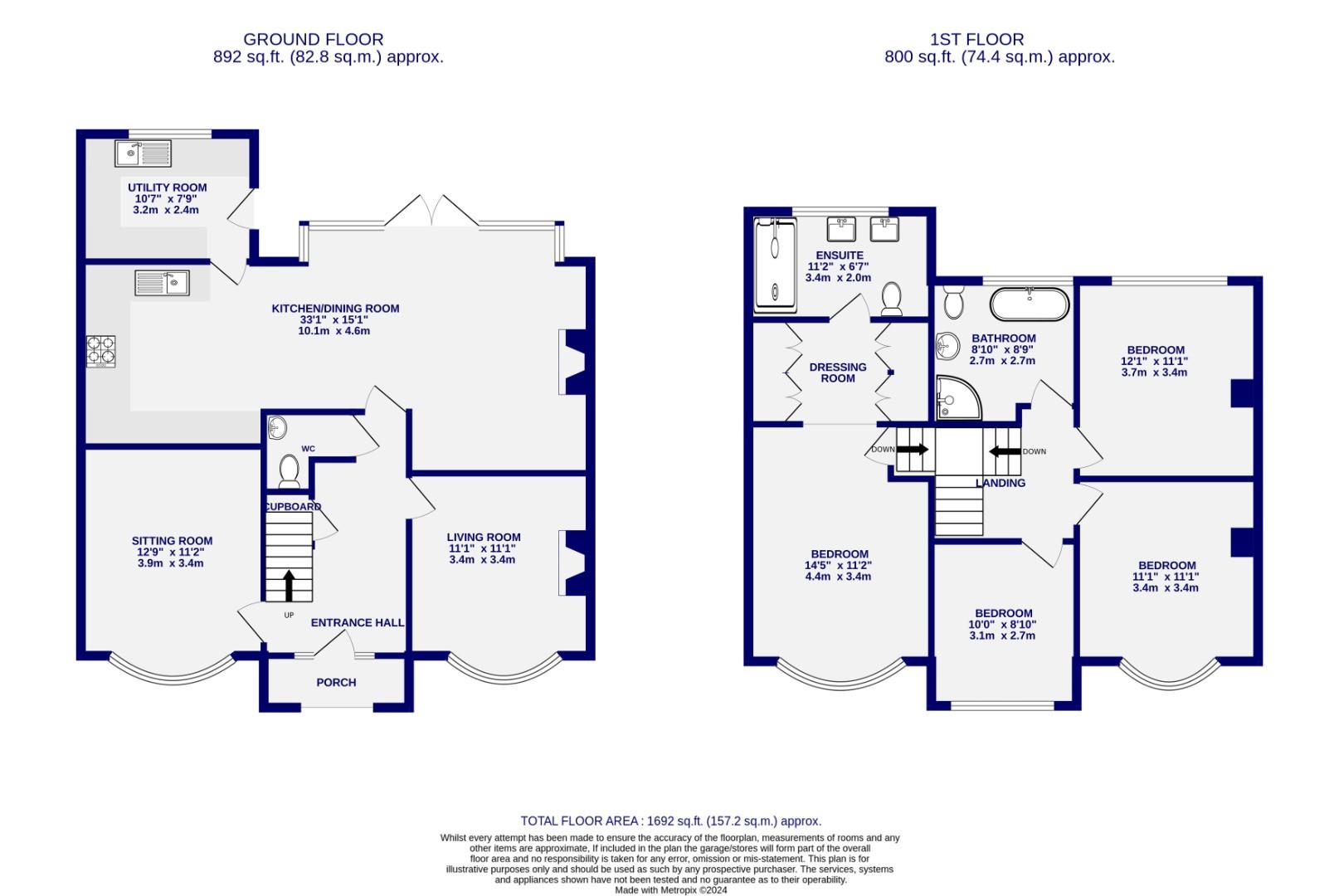 Floorplans For Hempland Drive, York