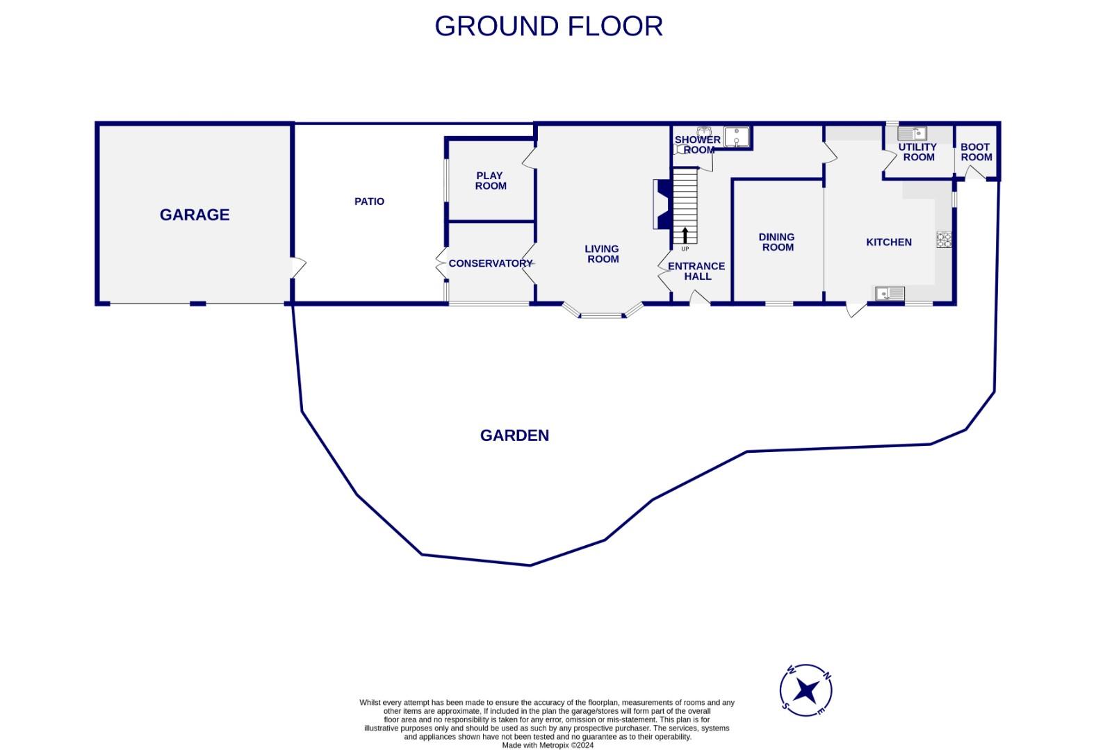 Floorplans For Well House Close, Long Marston, York