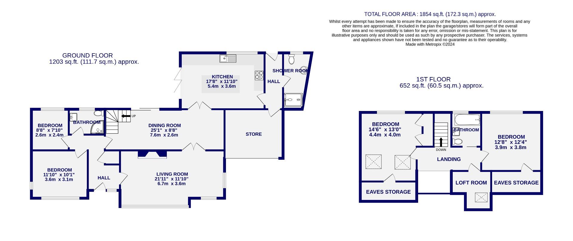 Floorplans For Cherry Garth, York