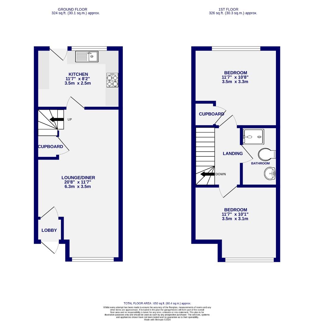 Floorplans For Coeside, York