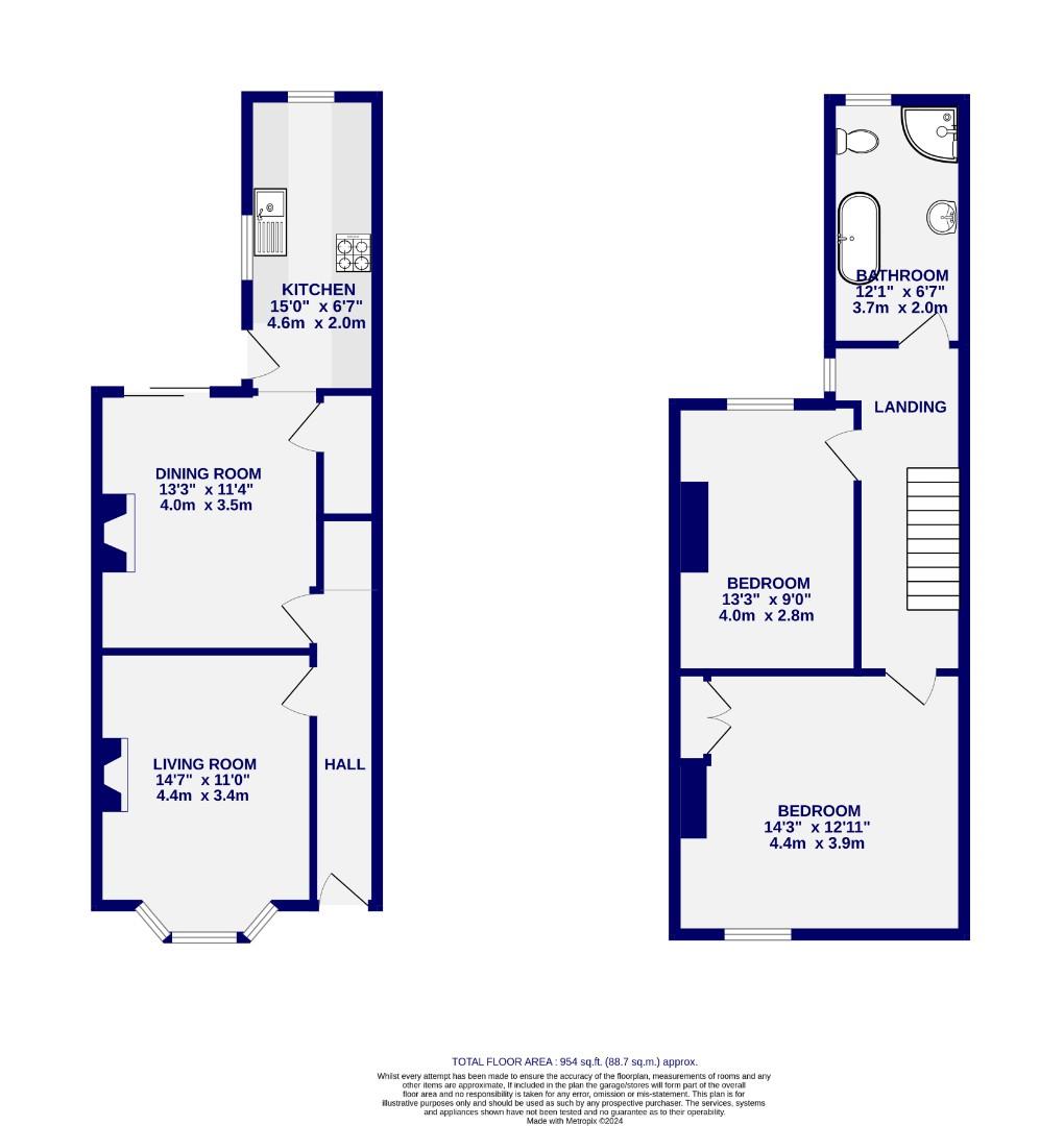 Floorplans For Haxby Road, York