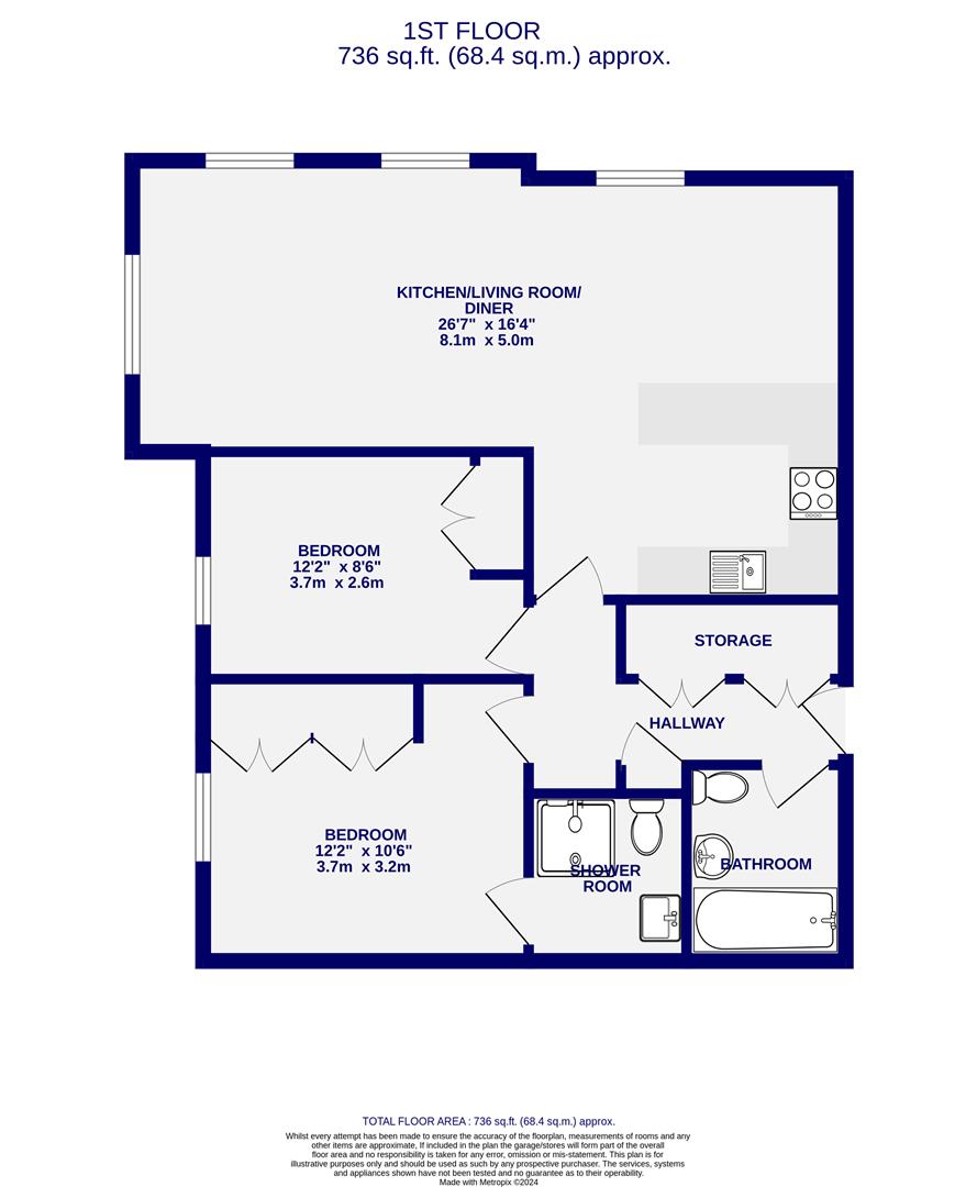 Floorplans For Bishopfields Drive, St Peters Quarter, York, YO26 4WY