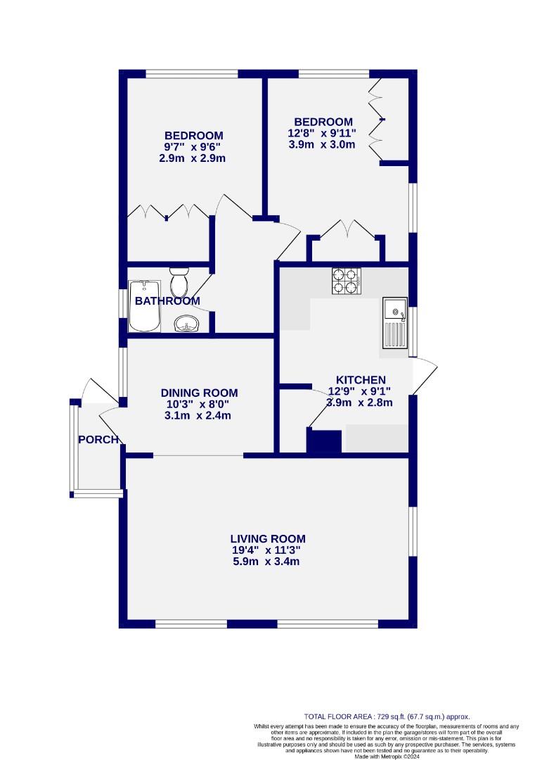 Floorplans For Lilac Avenue, Acaster Malbis, York