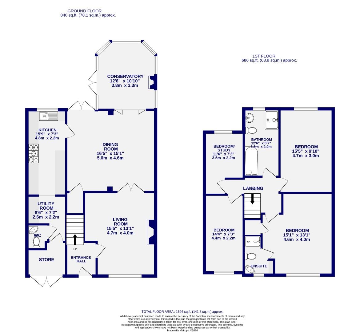 Floorplans For Wydale Road, York