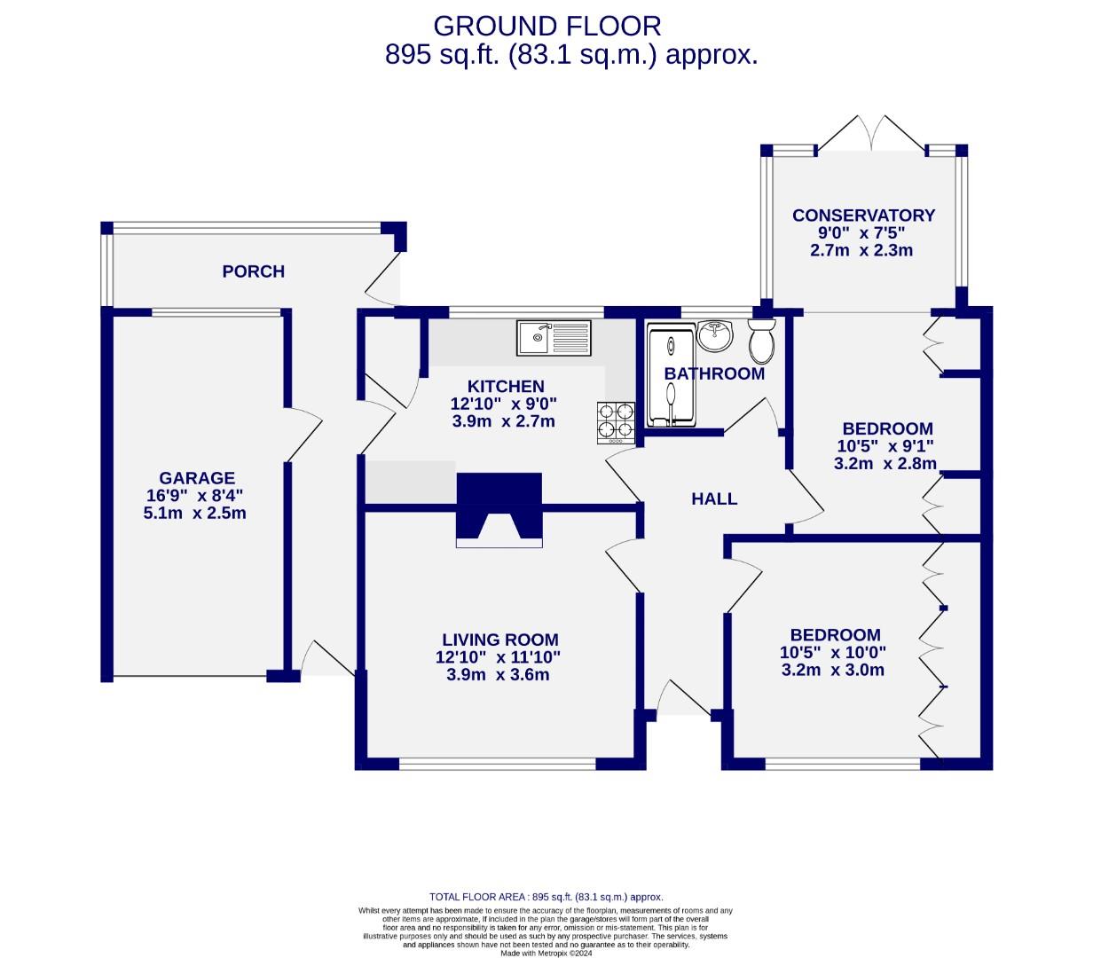 Floorplans For Cherry Garth, York