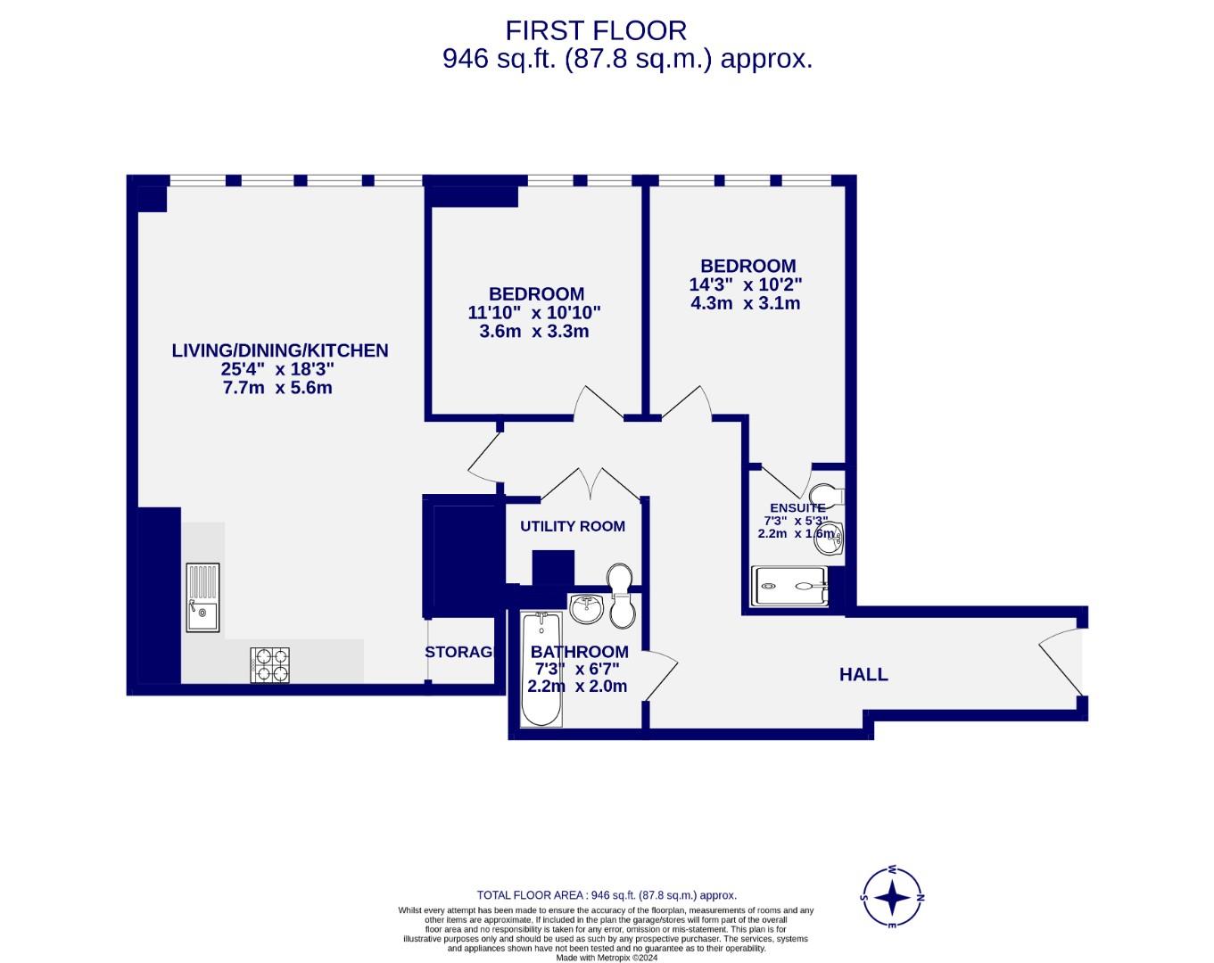 Floorplans For The Cocoa Works, Haxby Road, York