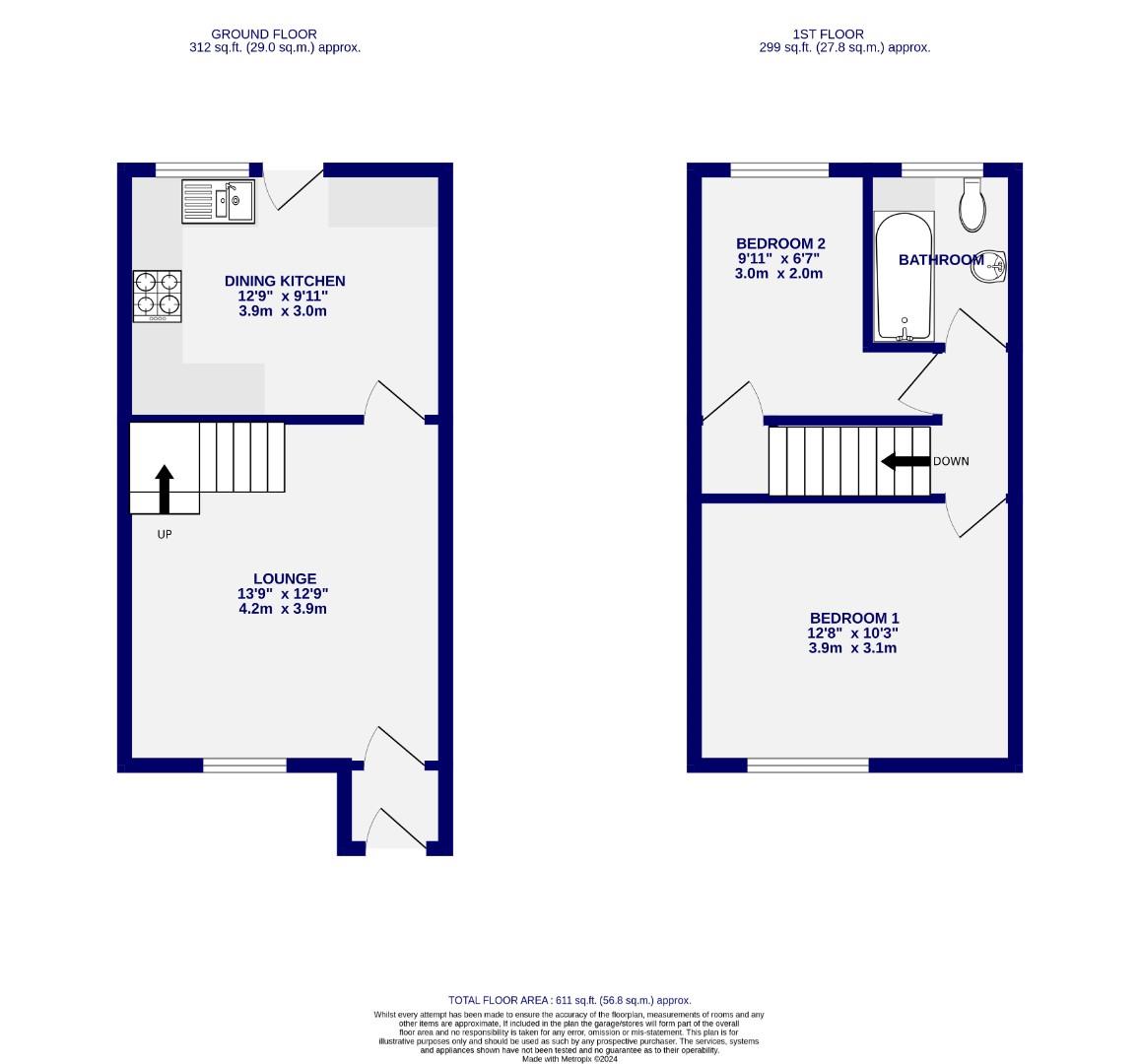 Floorplans For Montrose Avenue, York