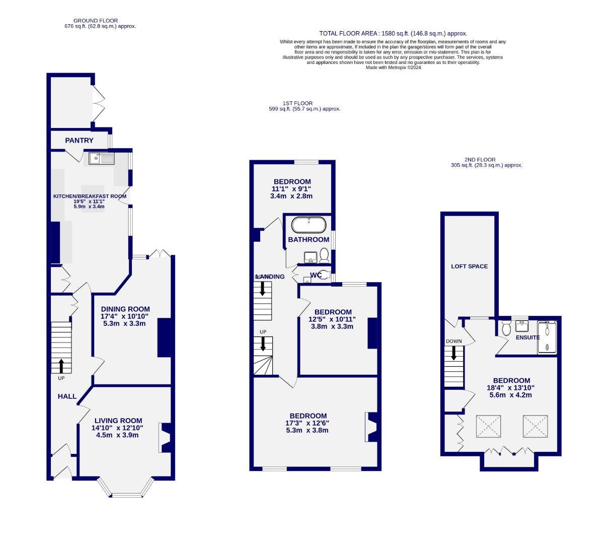 Floorplans For St. Clements Grove, York