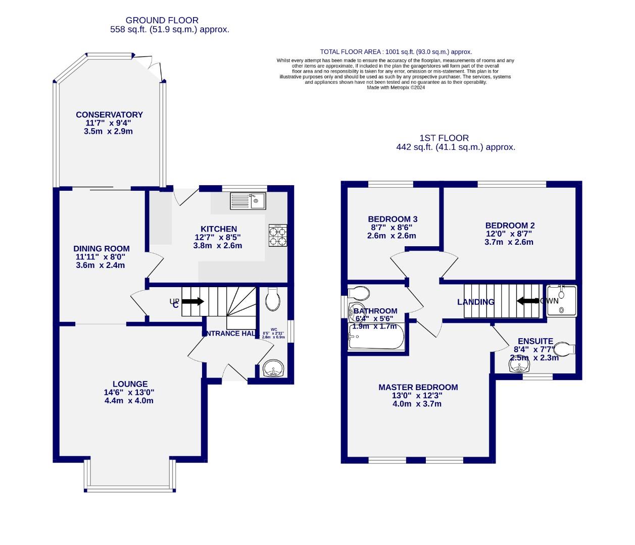 Floorplans For Arlington Road, York