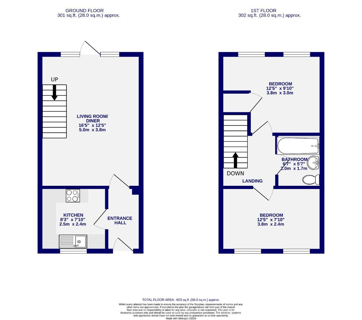 Floorplans For Barbican Mews, Heslington Road, York