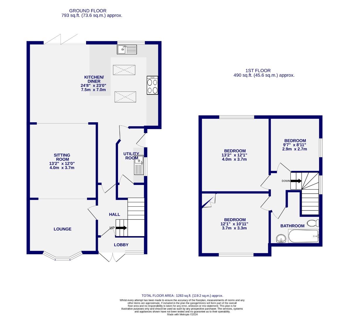 Floorplans For Jute Road, York