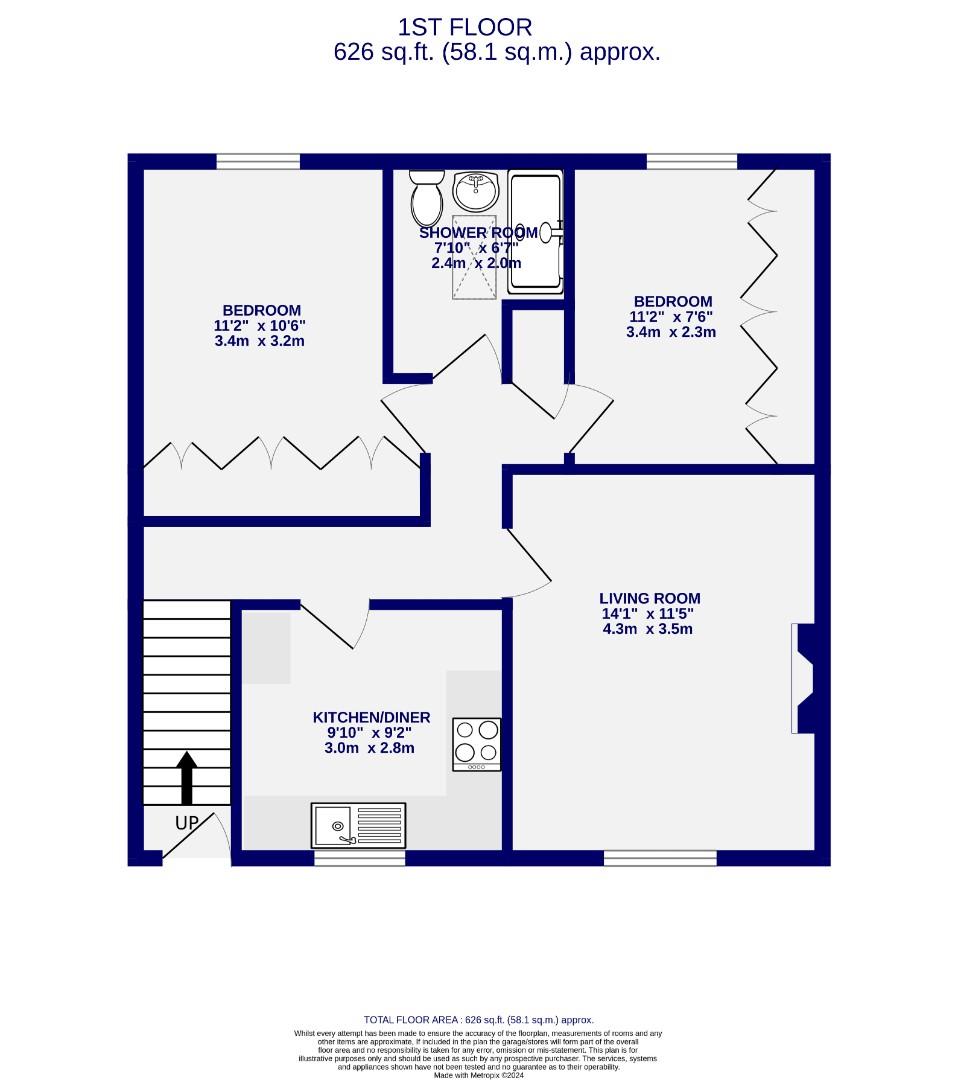 Floorplans For Chancery Court, Acomb, York