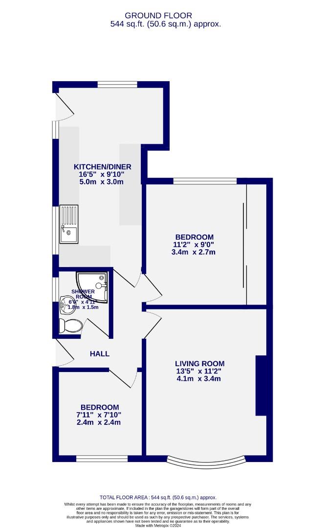 Floorplans For Whitethorn Close, York