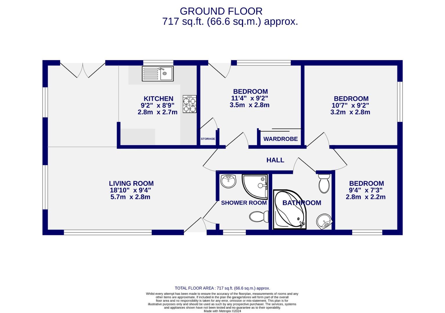 Floorplans For Willow Park Road, Wilberfoss, York