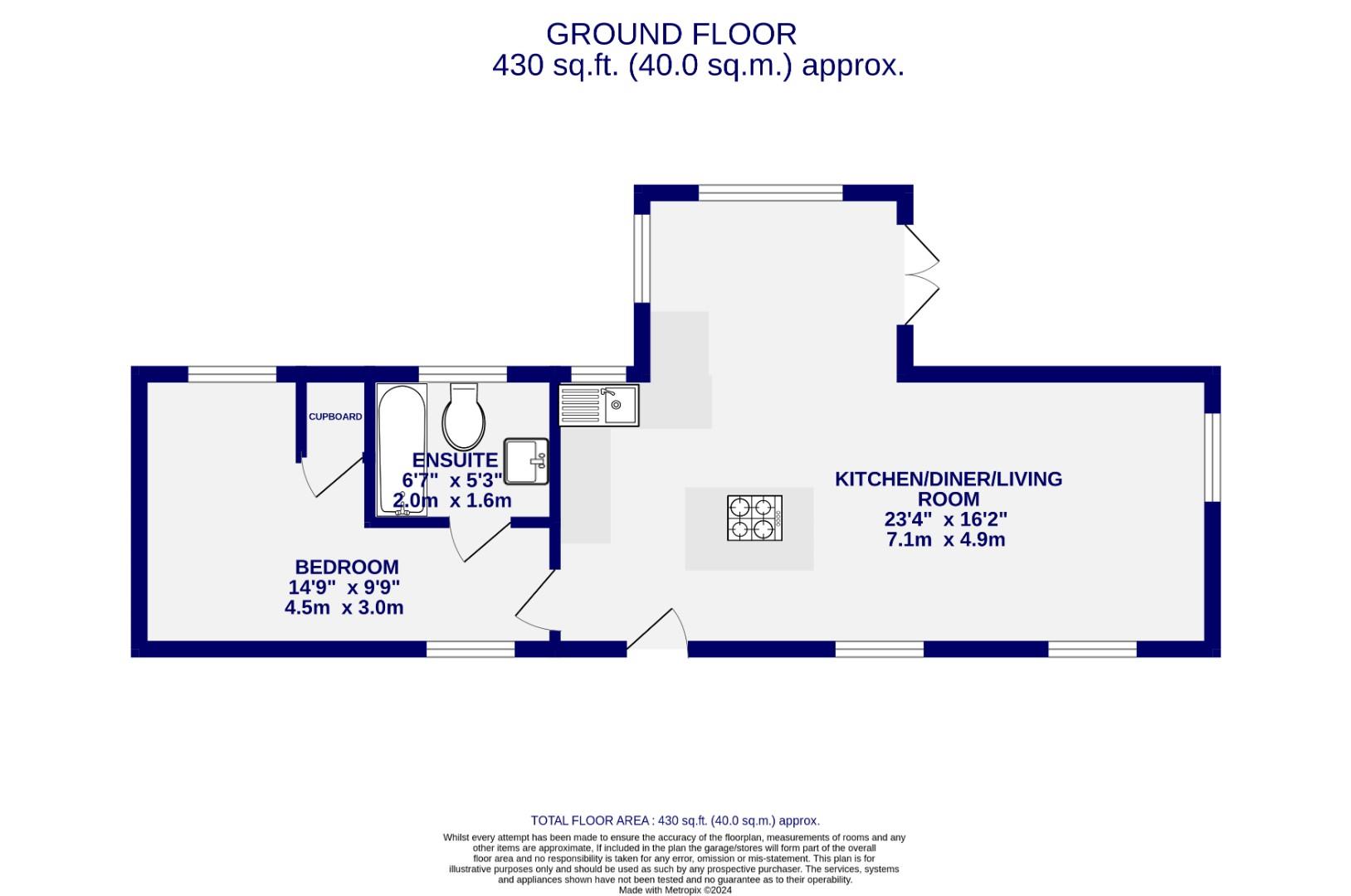 Floorplans For Raithwaite, Whitby, North Yorkshire