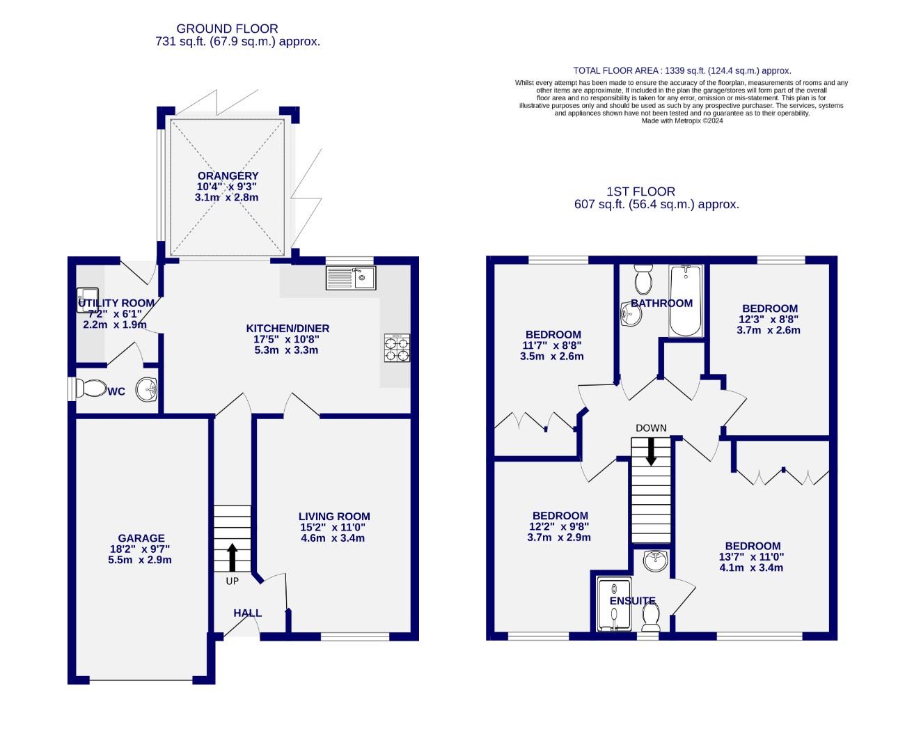 Floorplans For Granary Walk, York