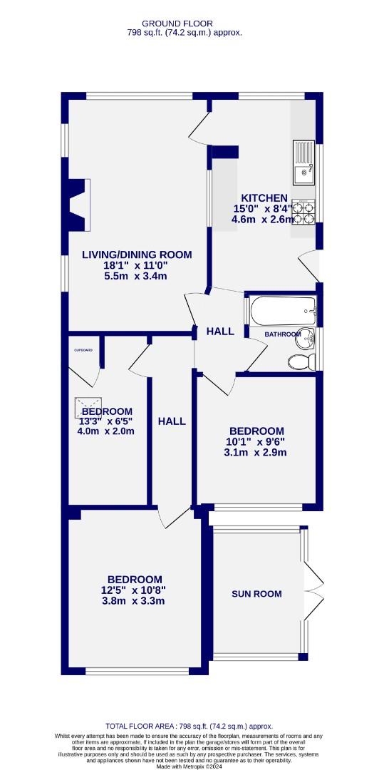 Floorplans For Vanbrugh Drive, York