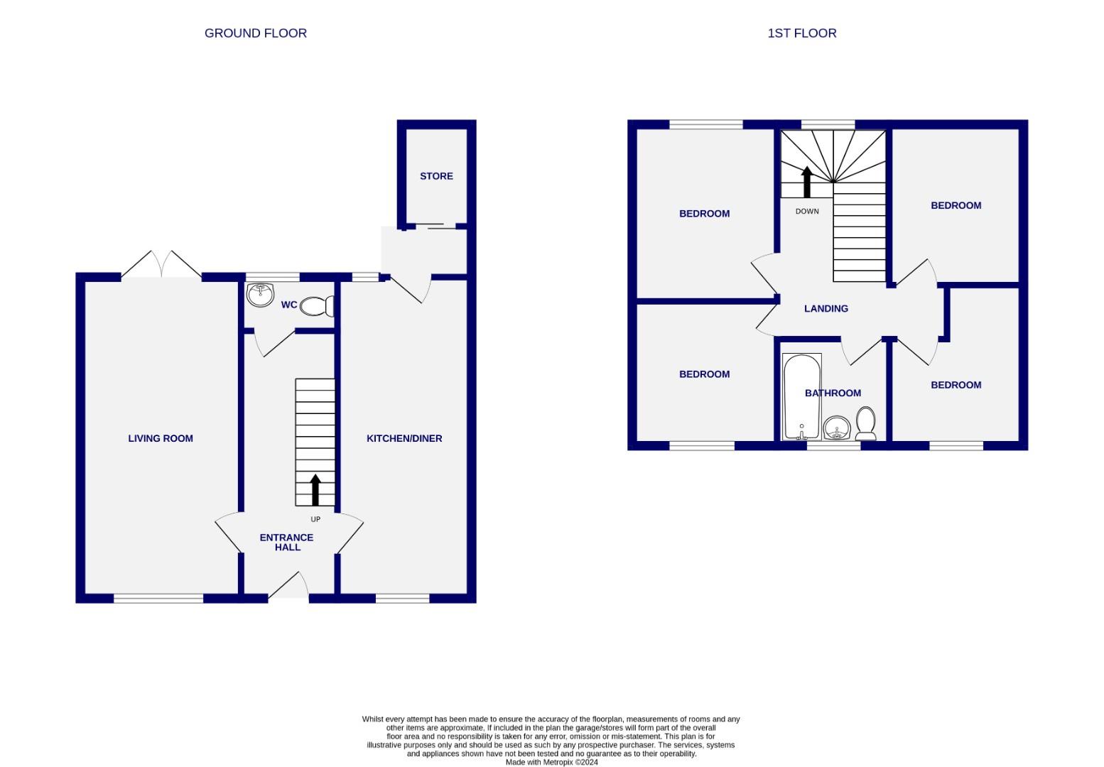 Floorplans For Foxwood Lane, York