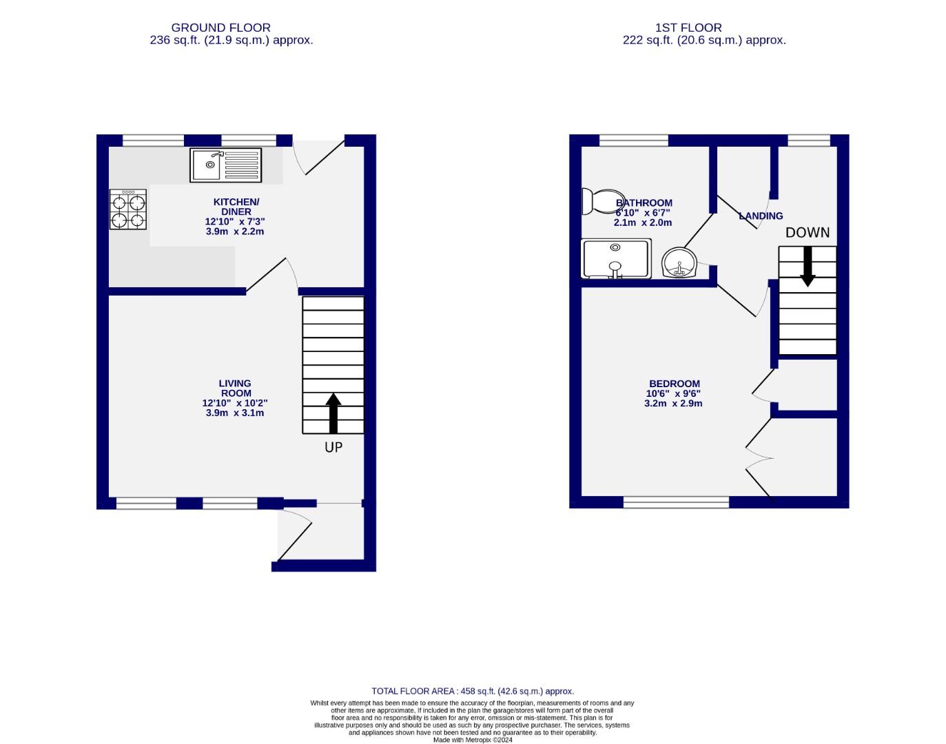 Floorplans For Walker Drive, York