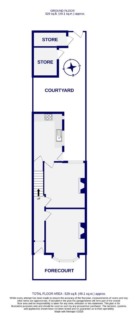 Floorplans For Lindley Street, Holgate, York