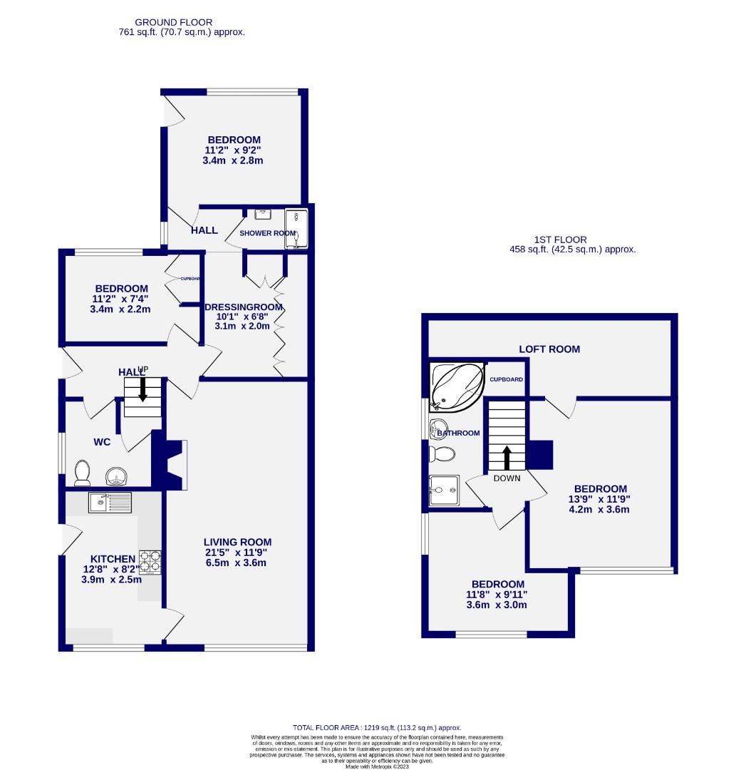 Floorplans For Arundel Grove, Woodthorpe, York