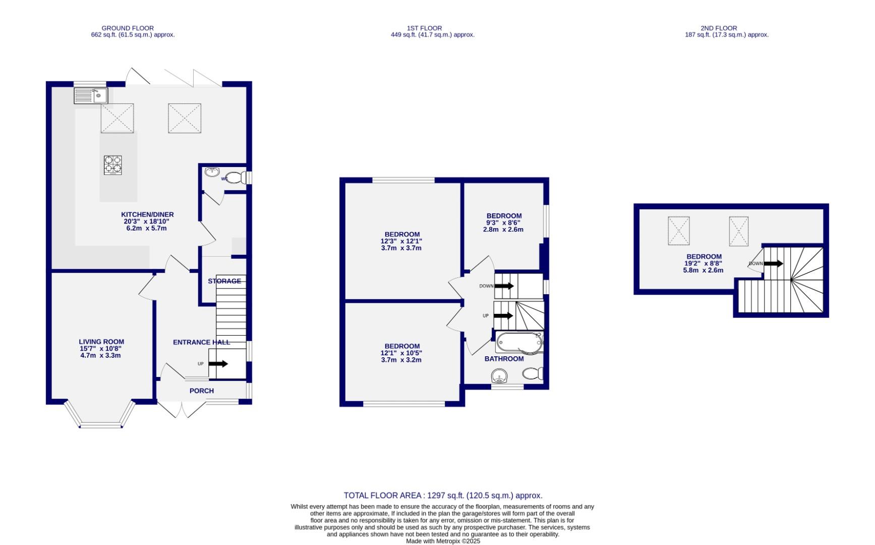 Floorplans For Danebury Drive, York