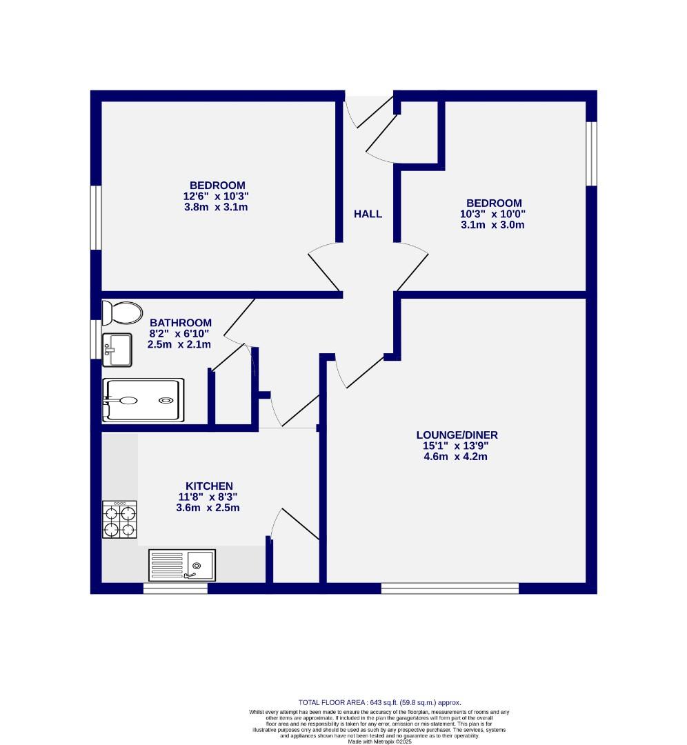 Floorplans For Burton Stone Lane, York