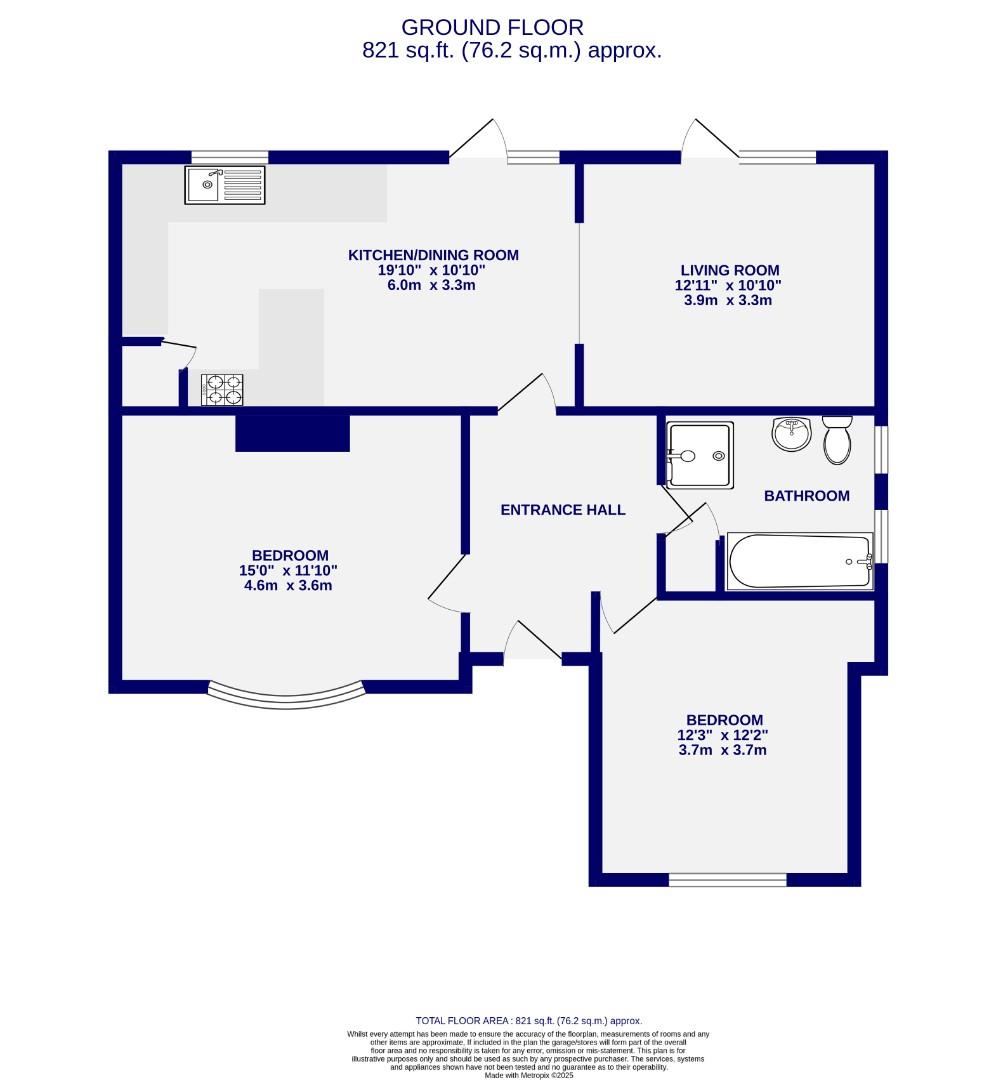 Floorplans For Greenside Walk, Dunnington, York