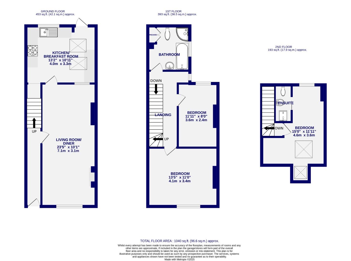 Floorplans For Gray Street,  Scarcroft Road, York