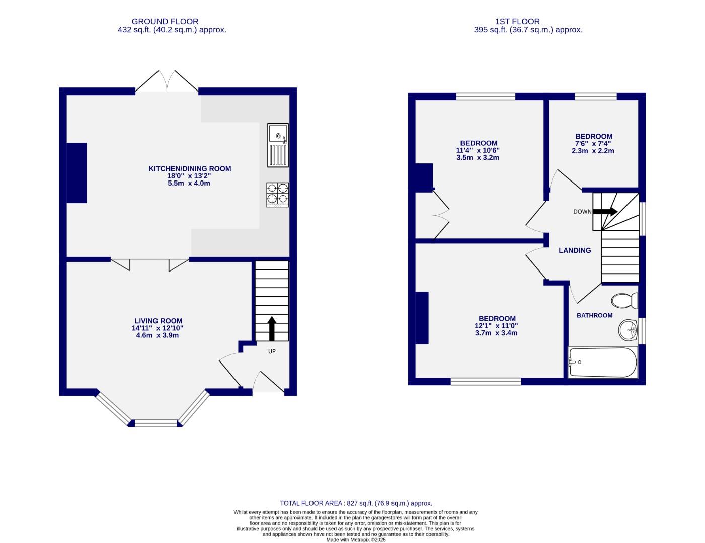 Floorplans For Dodsworth Avenue, York