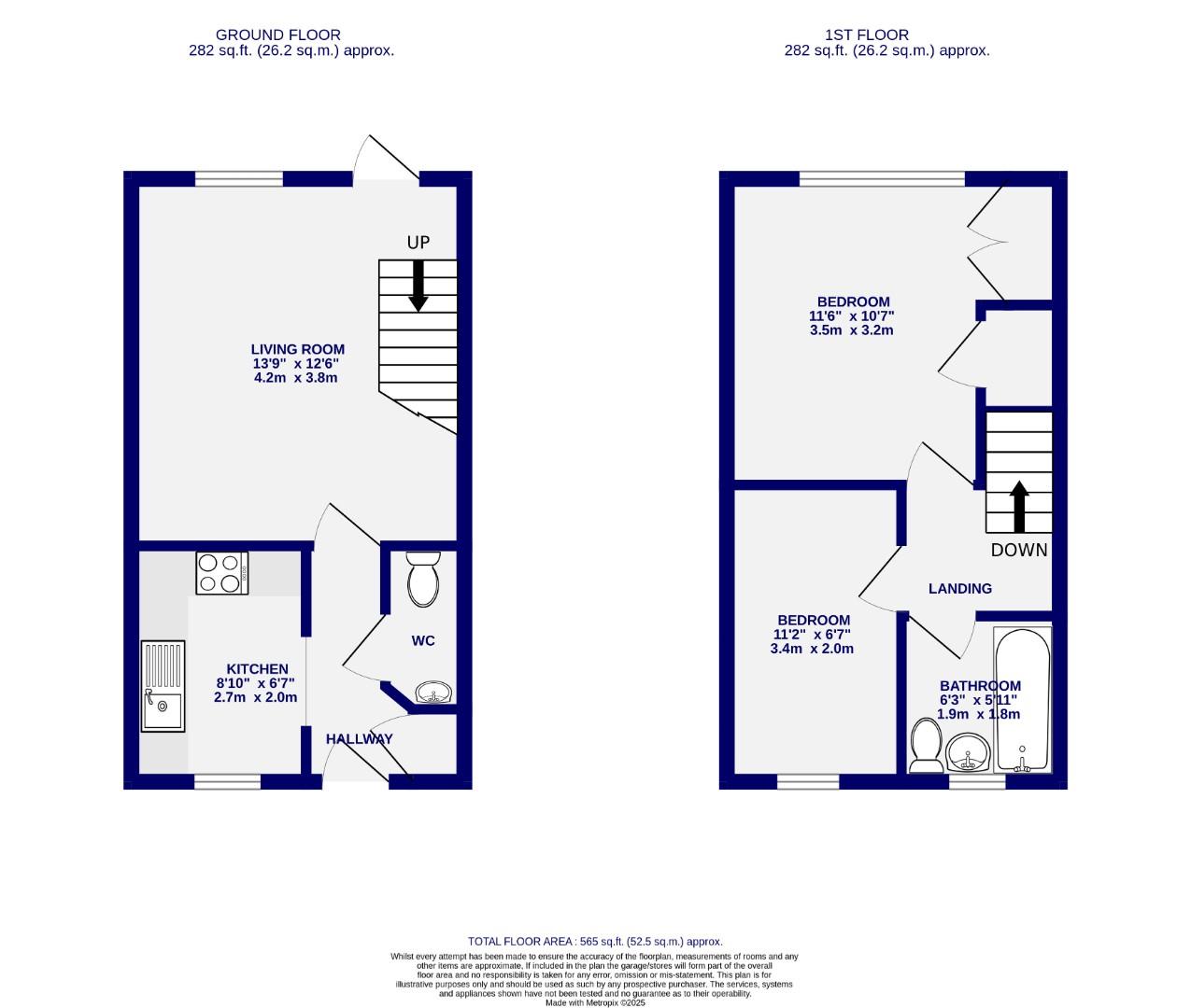 Floorplans For Roseberry Grove, York