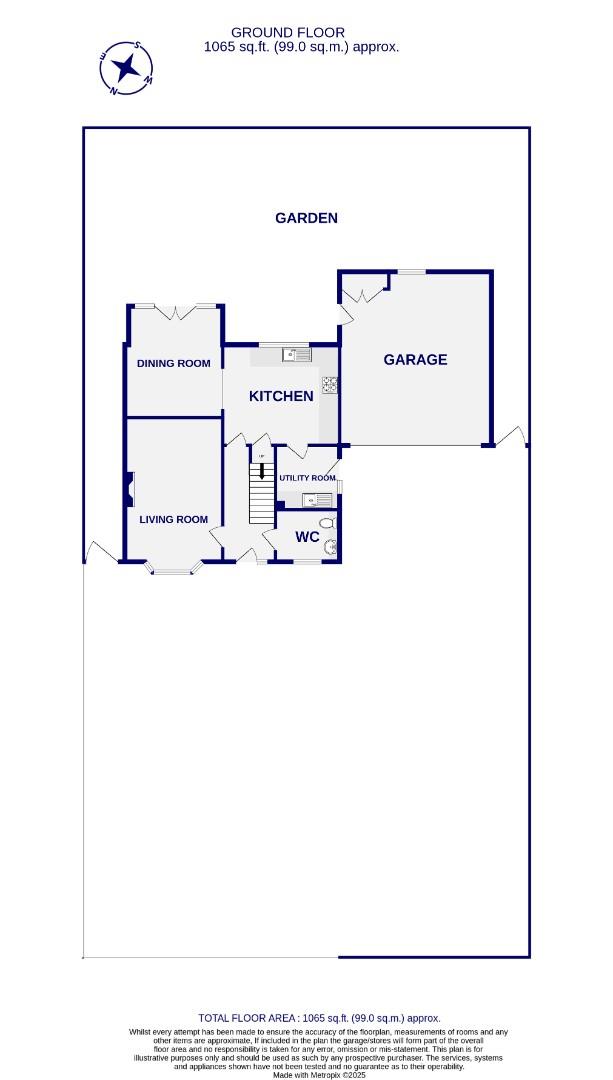 Floorplans For Back Lane, Riccall, York