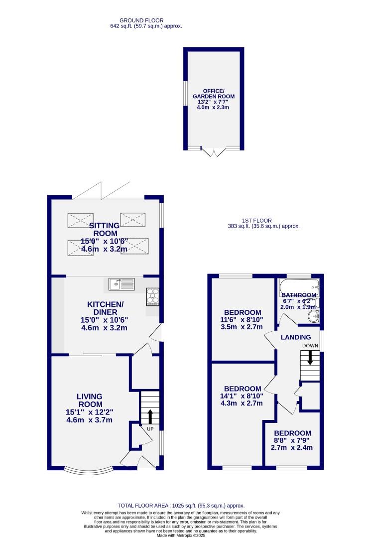 Floorplans For Farmers Way, Copmanthorpe, York