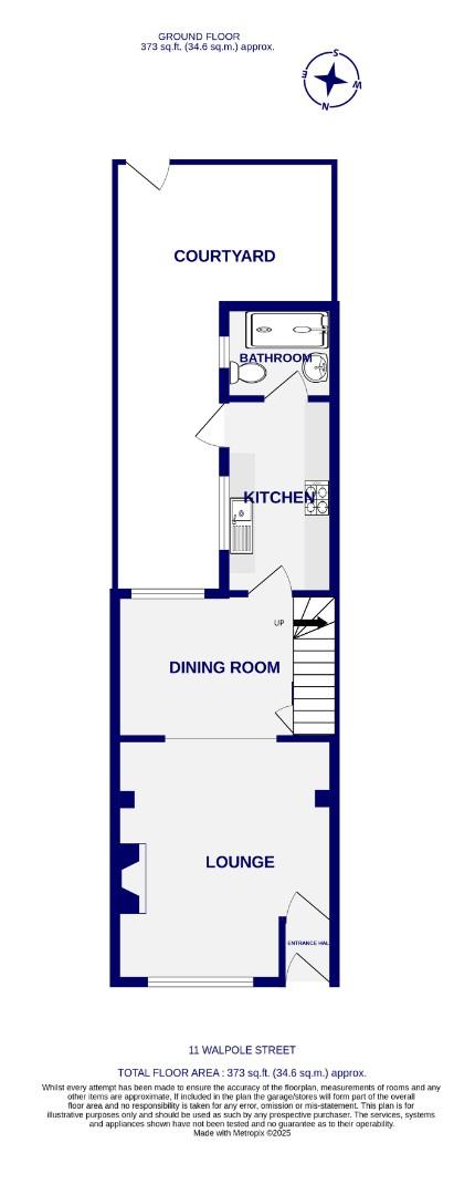 Floorplans For Walpole Street, Haxby Road, York