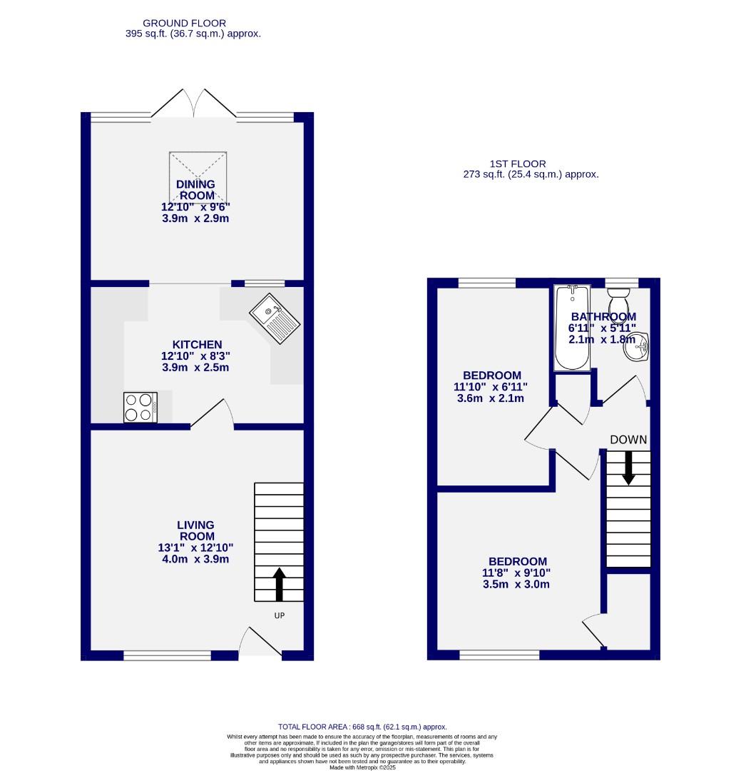 Floorplans For Fairfax Croft, Copmanthorpe, York