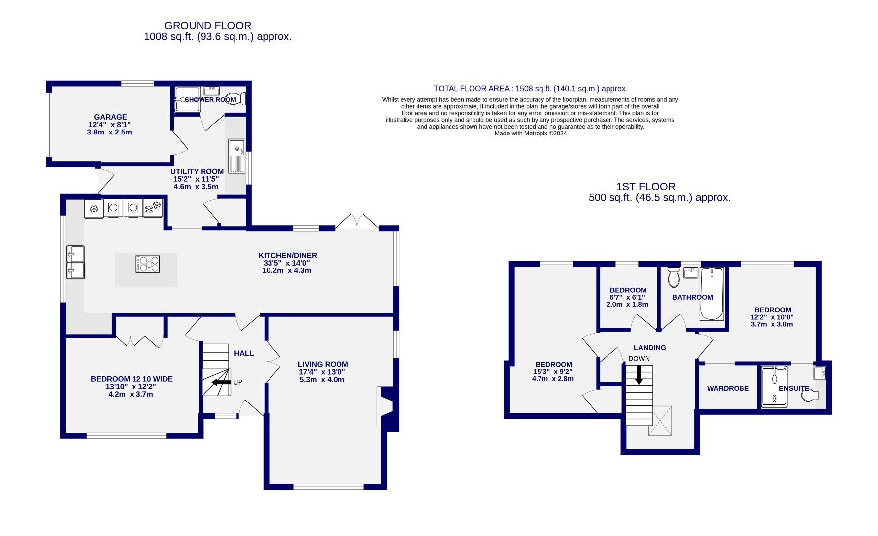 Floorplans For Bad Bargain Lane, York