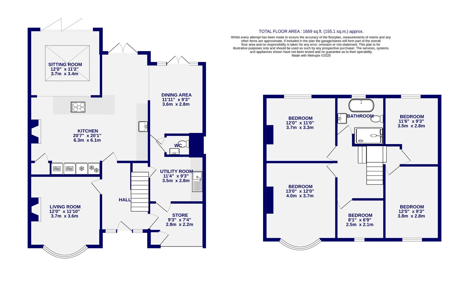 Floorplans For Westlands Grove, York