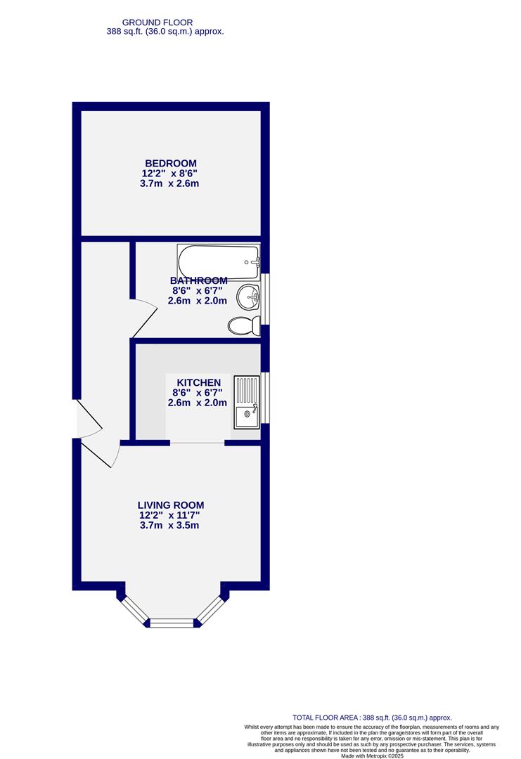 Floorplans For MC House, Cromer Street, York