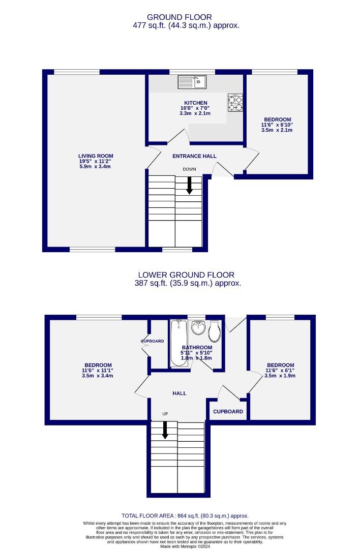 Floorplans For Birstwith Drive, York