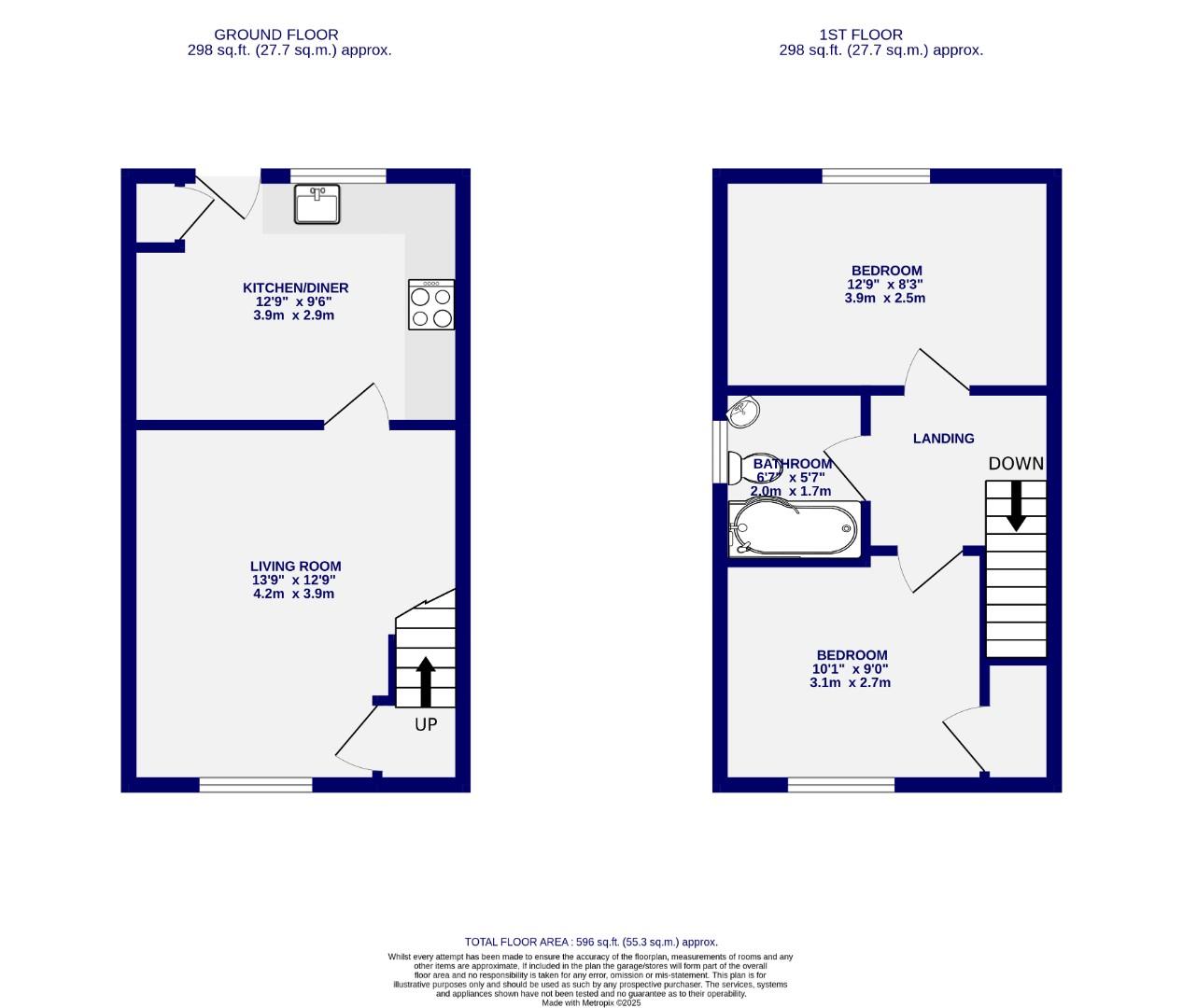 Floorplans For Tamworth Road, York