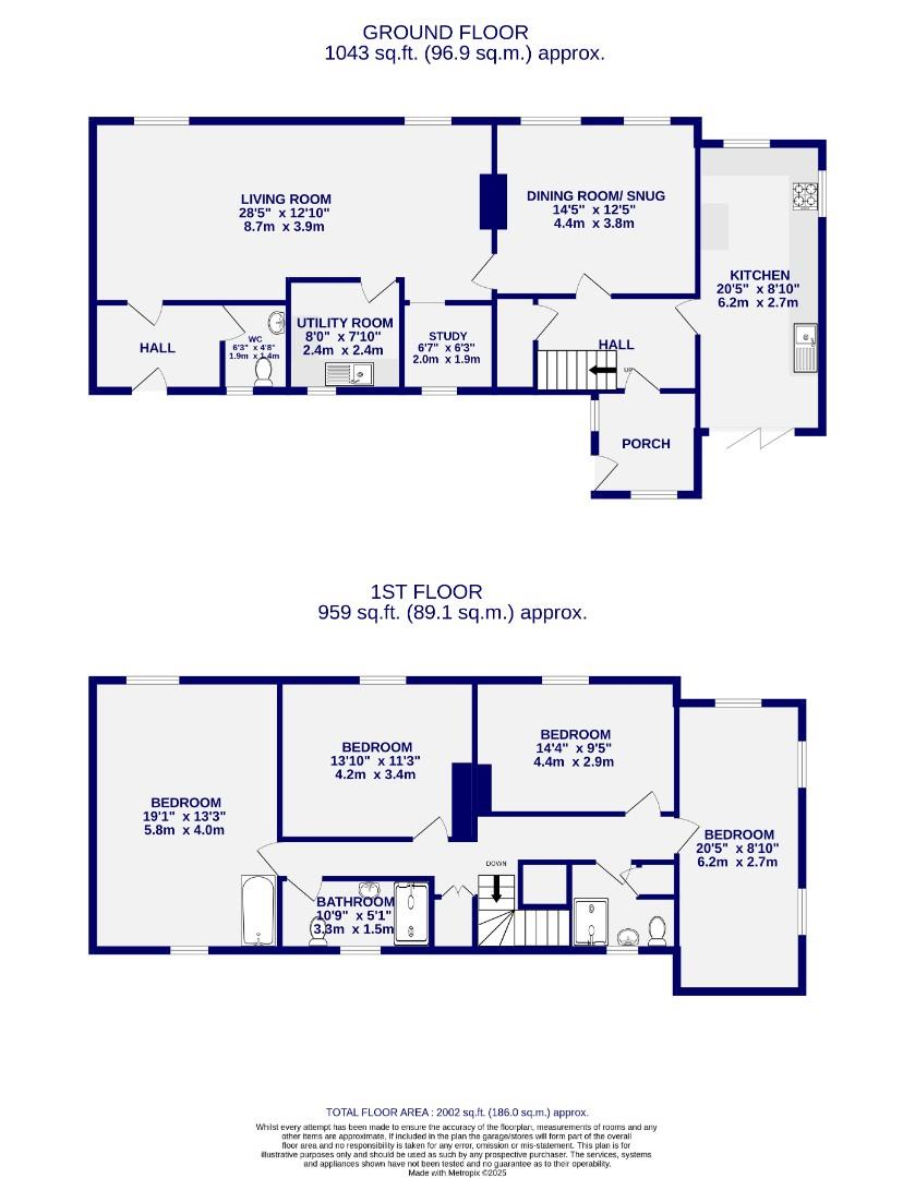 Floorplans For Southfield Grange, Appleton Roebuck, York